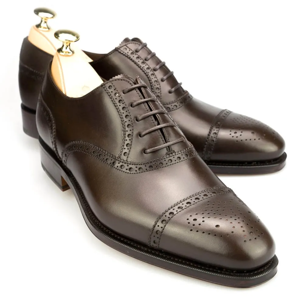 SEMI BROGUE OXFORDS 10051 RAIN | Carmina Hot