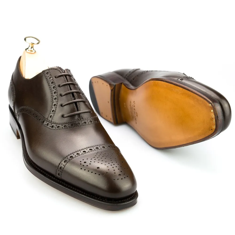 SEMI BROGUE OXFORDS 10051 RAIN | Carmina Hot