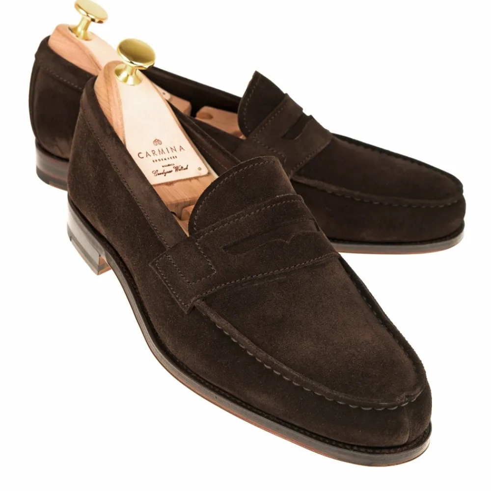 UNLINED PENNY LOAFERS 80579 GENOVA | Carmina Clearance