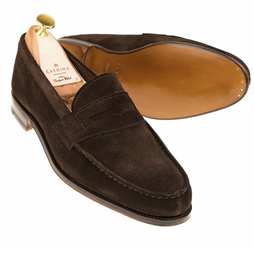 UNLINED PENNY LOAFERS 80579 GENOVA | Carmina Clearance