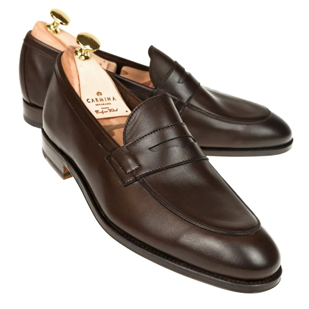 UNLINED PENNY LOAFERS 80730 SINEU | Carmina Sale