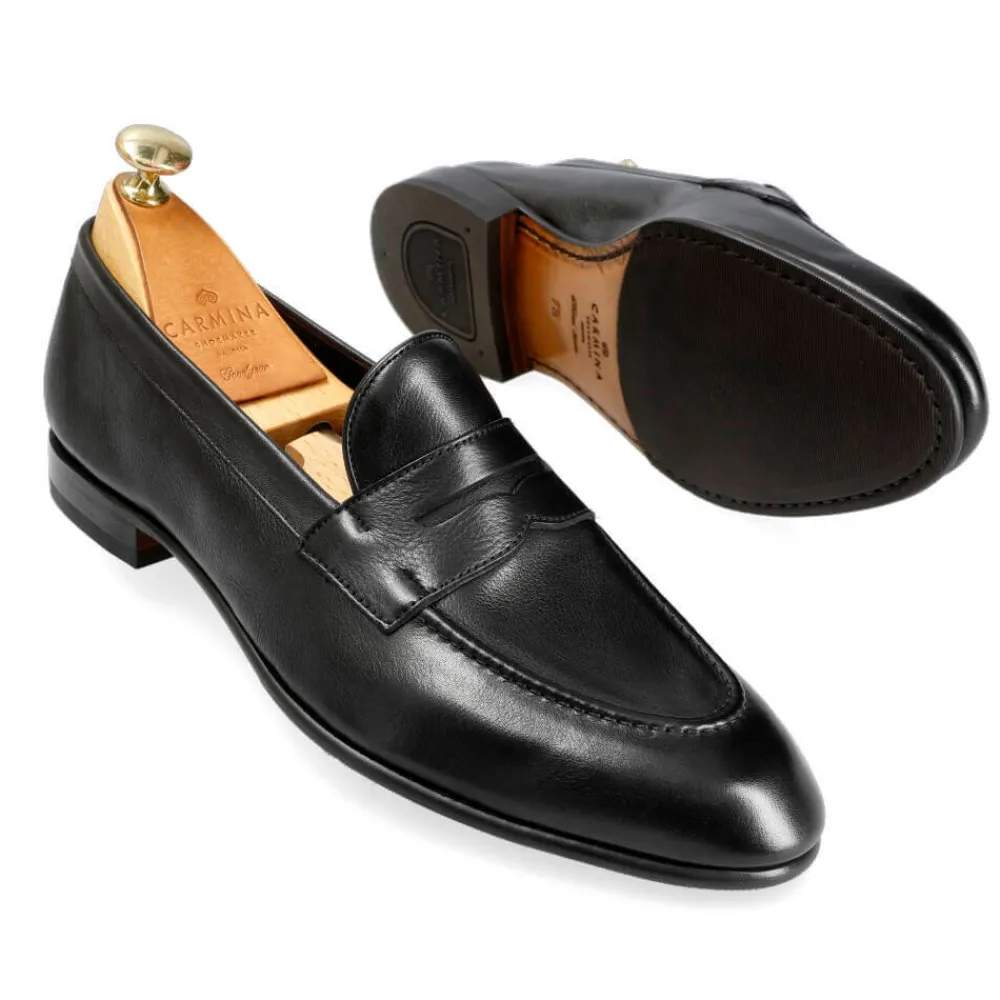 UNLINED PENNY LOAFERS 80546 UETAM EE | Carmina Shop