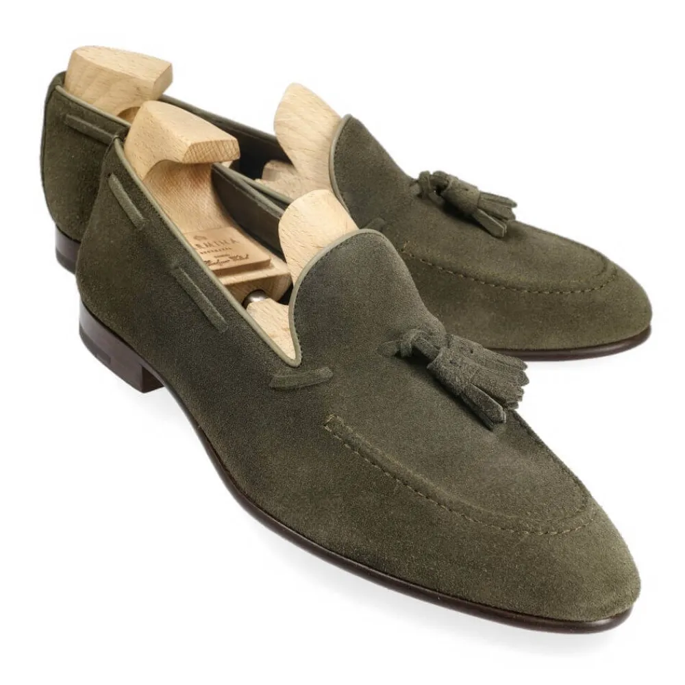 UNLINED TASSEL LOAFERS 80545 UETAM EE | Carmina Online