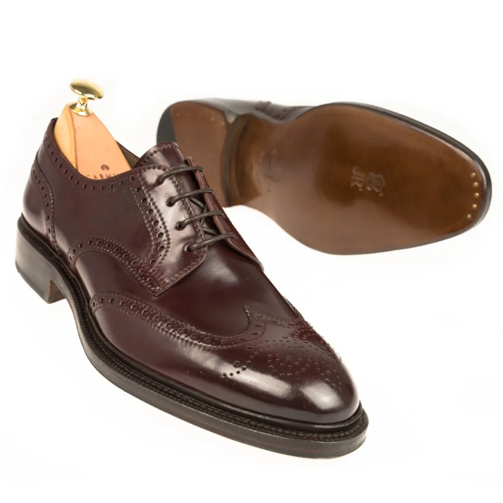 WINGTIP CORDOVAN SHOES 80264 SOLLER | Carmina Fashion