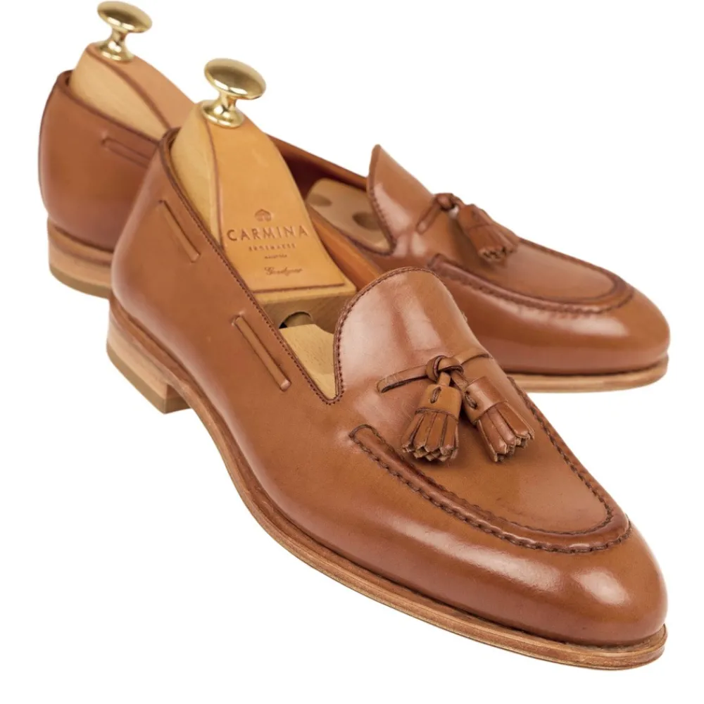 WOMEN CORDOVAN LOAFERS 1640 DRAC | Carmina Cheap