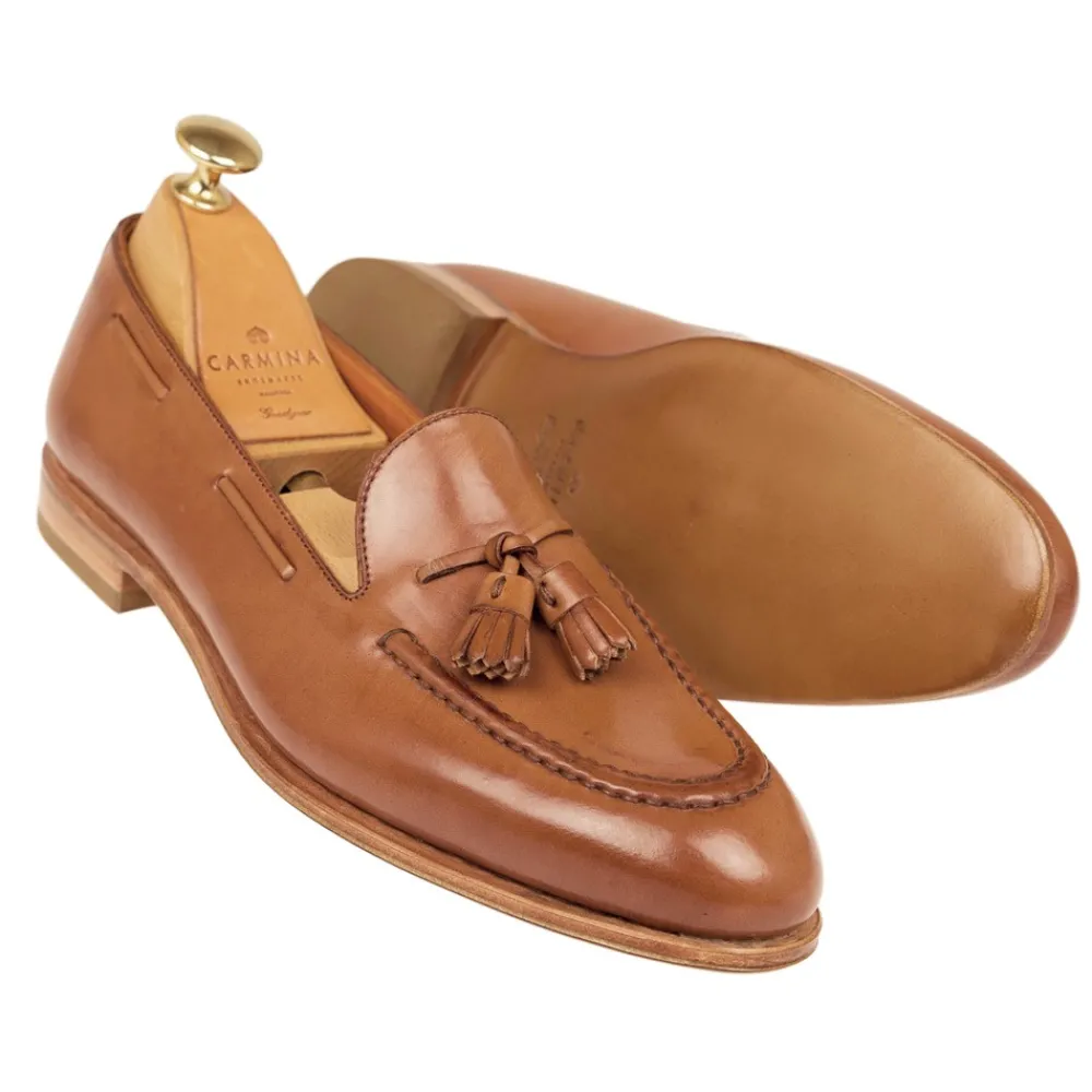 WOMEN CORDOVAN LOAFERS 1640 DRAC | Carmina Cheap