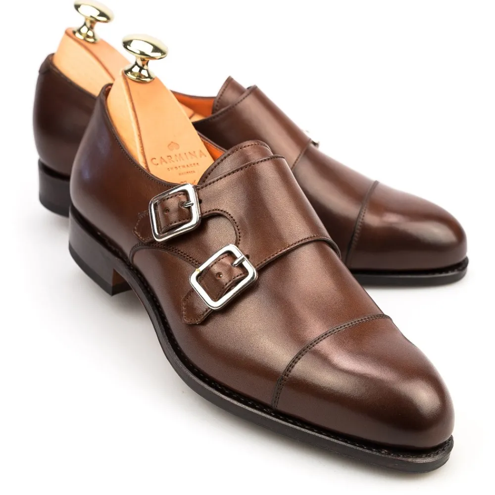 WOMEN DOUBLE MONK STRAP 1645 MADISON | Carmina New