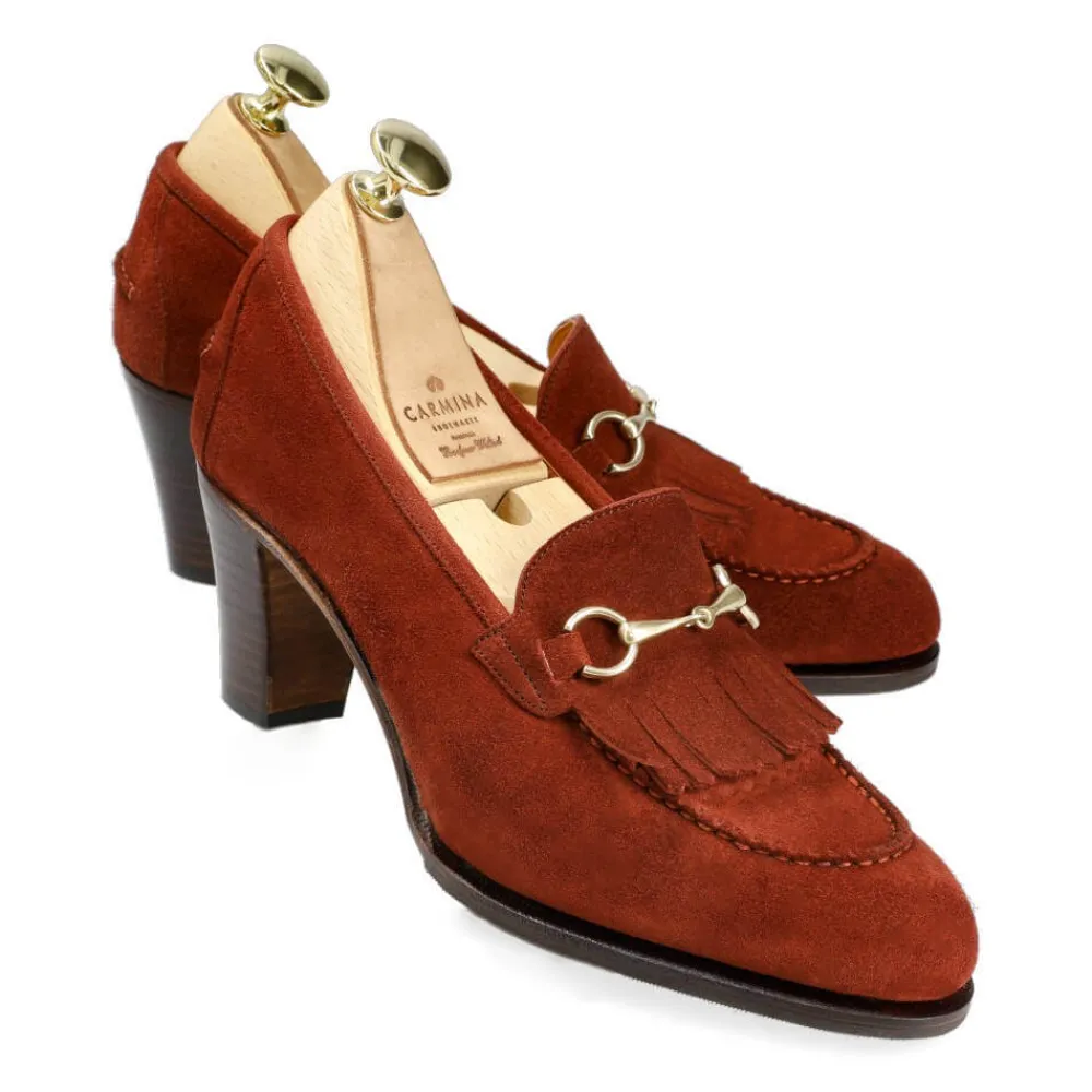 WOMEN HIGH HEEL HORSEBIT LOAFERS 1839 MADISON | Carmina Cheap