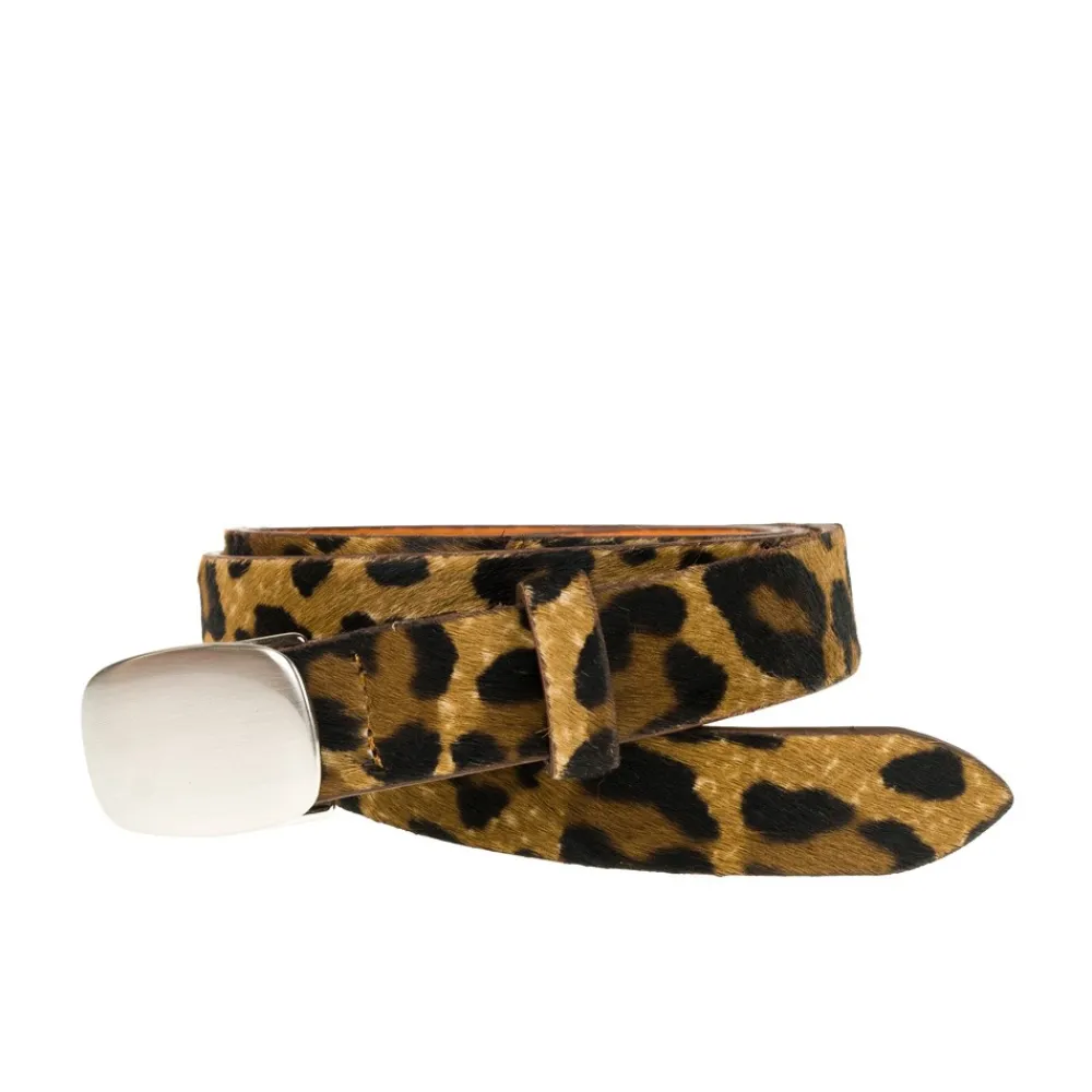 WOMEN LEOPARD PONY BELT | Carmina New